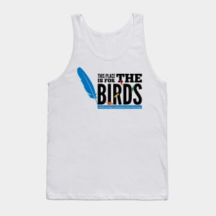 For the Birds 2 - black type Tank Top